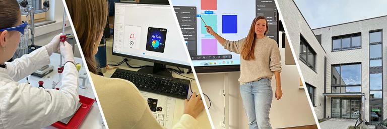 Verschiedene Seminareszenen bei den Bernd-Blindow-Schulen Friedrichshafen