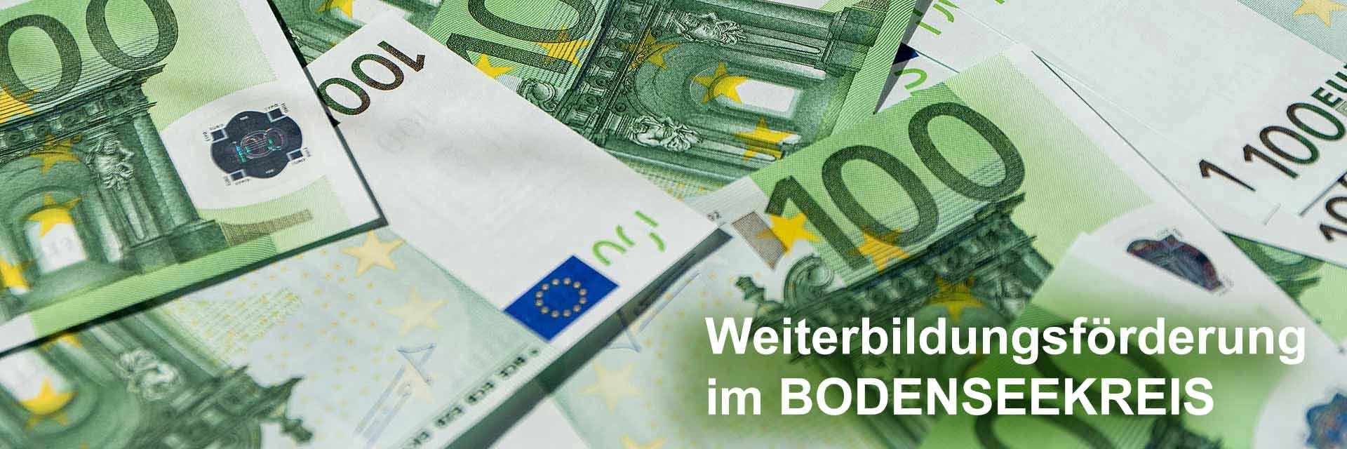Weiterbildungsförderung Bodenseekreis - Förderprogramme im Überblick